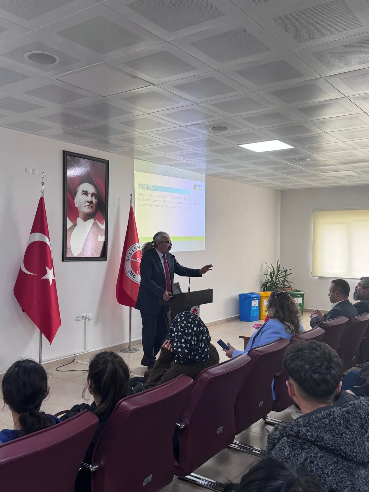 Daday Nafi ve Ümit Çeri Meslek Yüksekokulu’nda “Sıfır Atık Eğitimi” Gerçekleştirildi