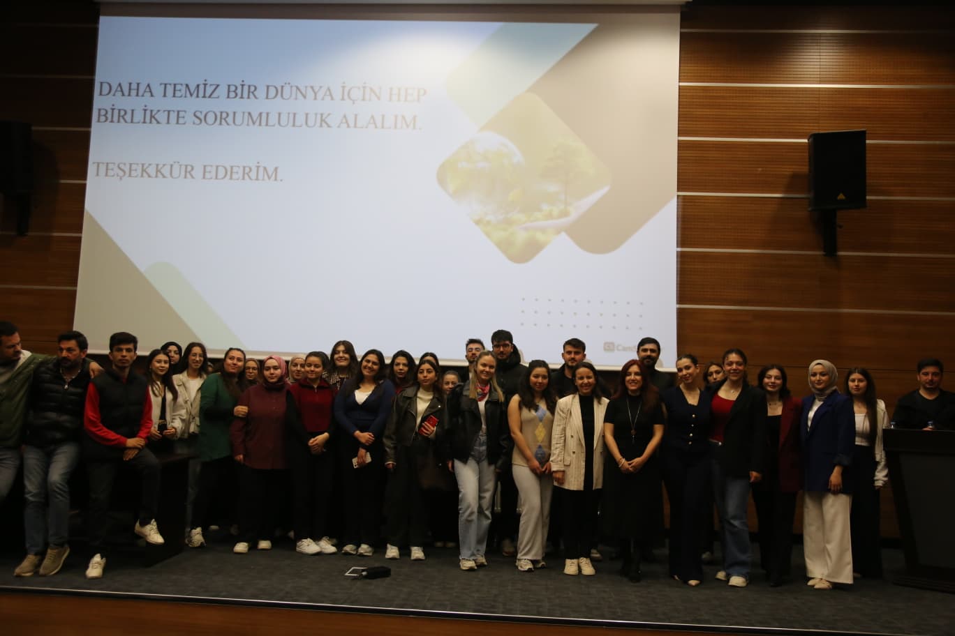 İletişim Fakültesi Öğrencilerine “Atık Yönetimi ve Çevresel Farkındalık” Eğitimi